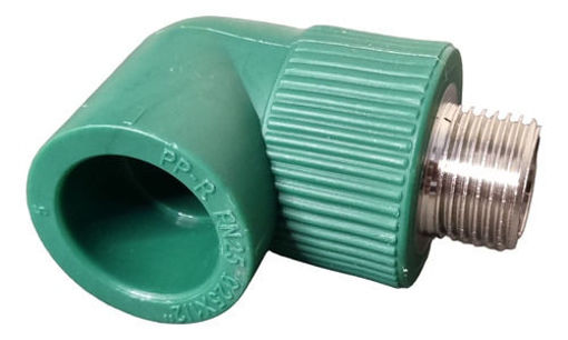 Imagen de CODO 90º TERMOFUSION MH INSERTO METALICO 32X1/2" IFAN