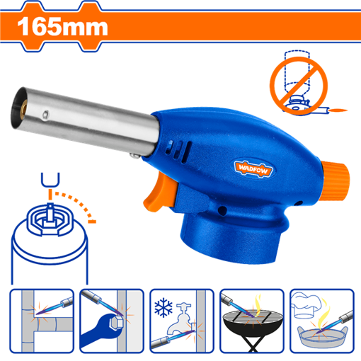 Imagen de SOPLETE FLAMBEADOR 165MM WADFOW WFG1602