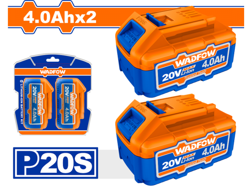Imagen de SET X2 BATERIAS 4.0 AMP WADFOW