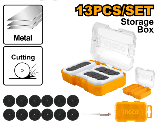 Imagen de SET 13PCS ACCESORIO MINI TORNO METAL AKMG3013