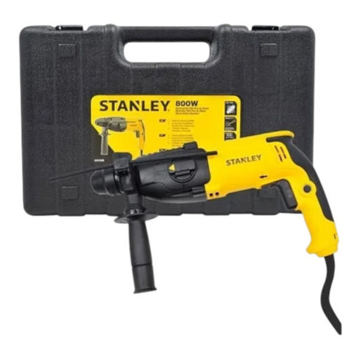Imagen de ROTOMARTILLO 800W SDS PLUS 26MM C/MALET SHR263K STANLEY ++