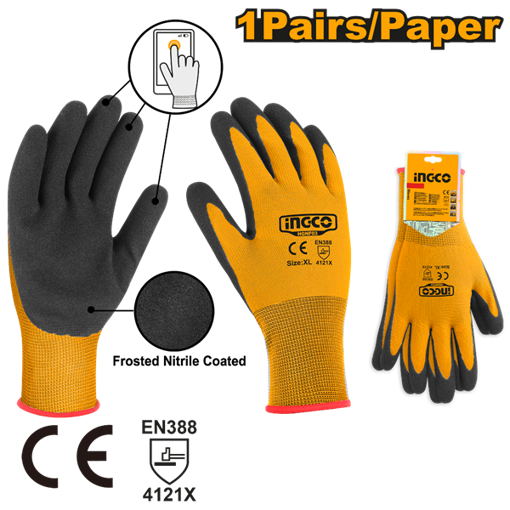 Imagen de GUANTES DE NITRILO CON REVESTIMIENTO ENDURECIDO HGNF03