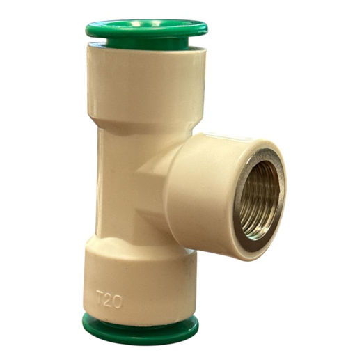 Imagen de ACOPLE RAPIDO TEE C/INSERTO PPR 20X1/2X20MM  IFAN