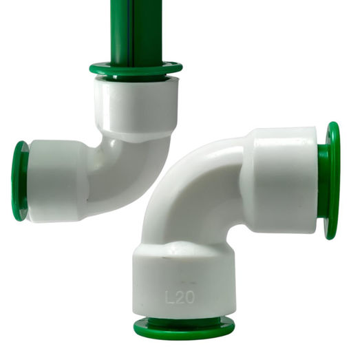 Imagen de ACOPLE RAPIDO CODO PPR 20MM  IFAN