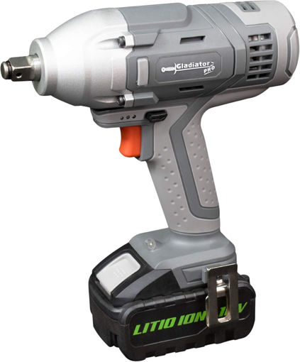 Imagen de LLAVE DE IMPACTO 1/2 18V LITIO 3.0AH LI840018C1 GLAD PRO ++